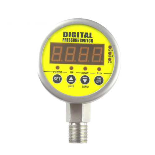Ðồng hồ đo kèm công tắc áp suất KDS KT-S828E-19 ((±0.5%FS) (0~400bar))1